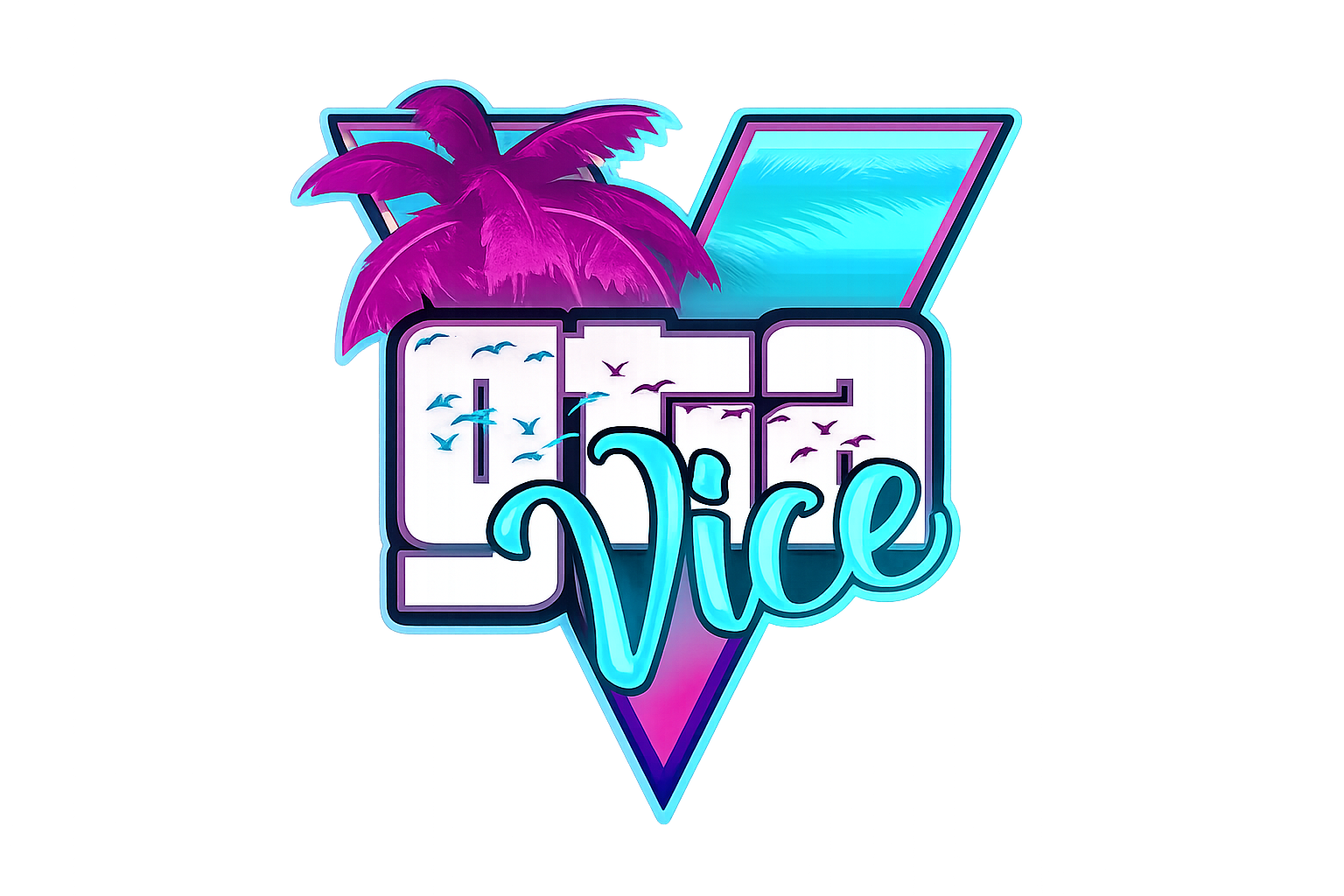 Logo GTA VICE RP